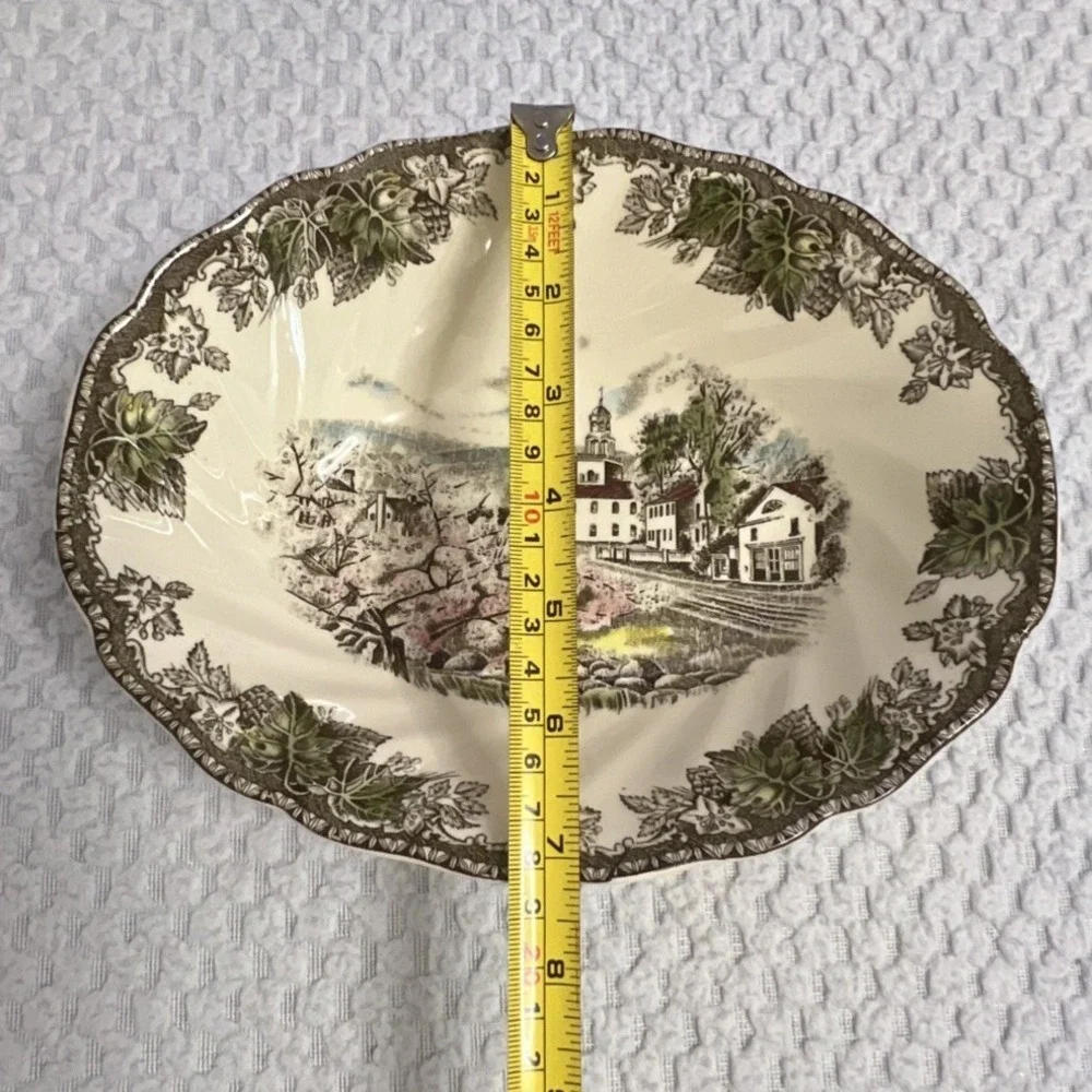 Vintage Johnson Brothers Friendly Village Vegetable Bowl 9